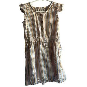Oshkosh B'Gosh Striped Button Front Dress